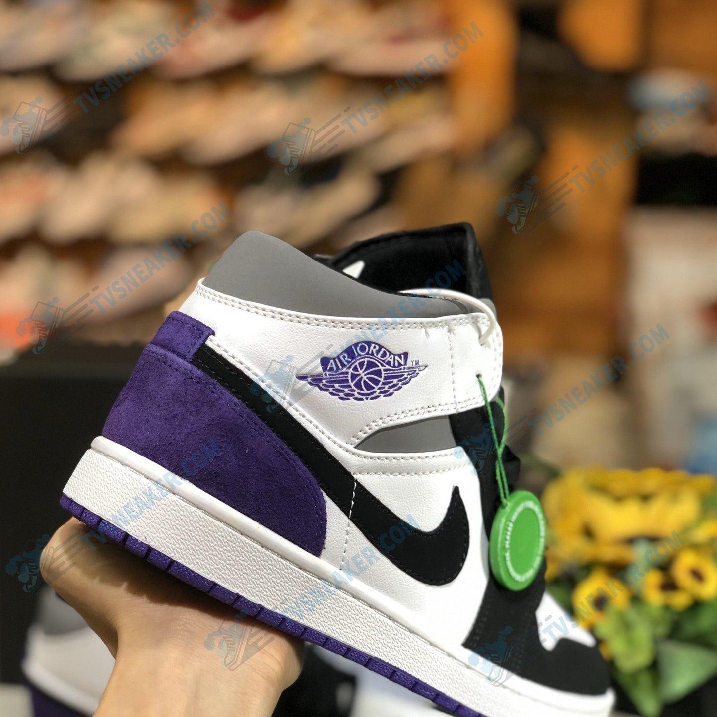 JD Purple High Sneaker