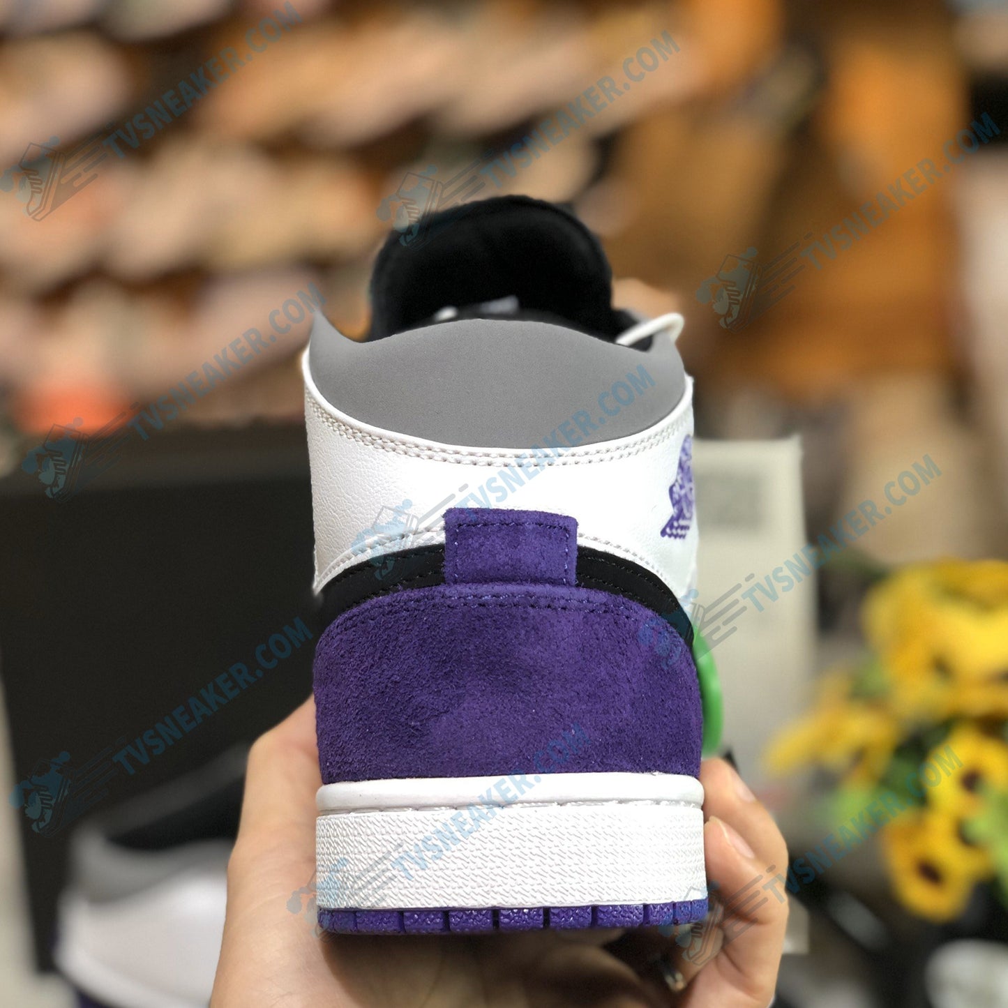 JD Purple High Sneaker