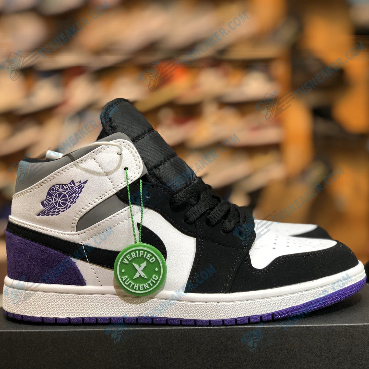 JD Purple High Sneaker